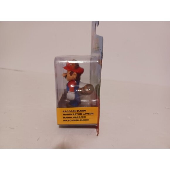 World Of Nintendo RACCOON MARIO figure 2.5” Jakks Pacific - Picture 3 of 6